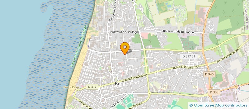 localisation de l'entreprise MADAME SYLVIE LASNE  BERCK