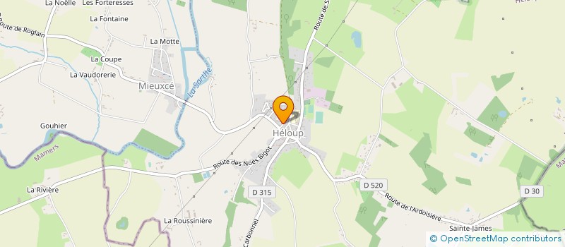 localisation de l'entreprise MADAME SYLVIE LAUMAILLE à HELOUP