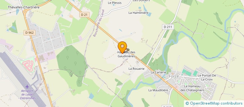 localisation de l'entreprise MADAME SYLVIE LAUNAY à BONCHAMP-LES-LAVAL