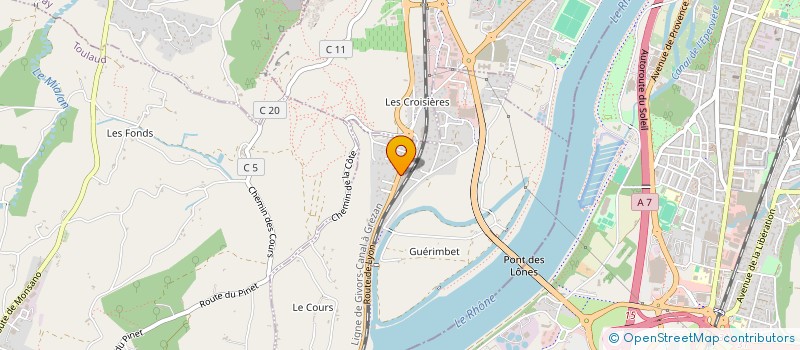 localisation de l'entreprise MADAME SYLVIE LAURENCON  SOYONS