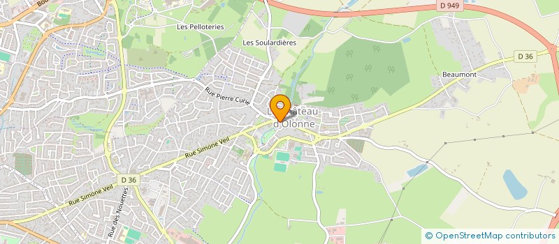 localisation de l'entreprise MADAME SYLVIE LAURENT à LES SABLES D'OLONNE