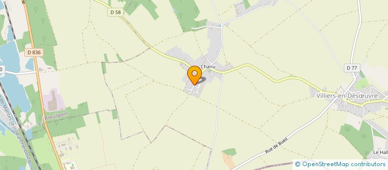 localisation de l'entreprise MADAME SYLVIE LE BILLER  VILLIERS-EN-DESUVRE