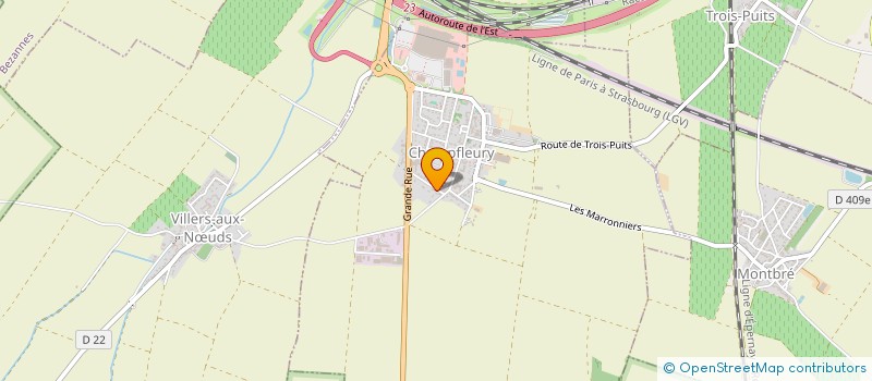 localisation de l'entreprise MADAME SYLVIE LE BOURDONNEC  CHAMPFLEURY