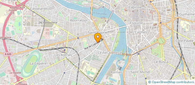 localisation de l'entreprise MADAME SYLVIE LE CALVEZ à TOULOUSE