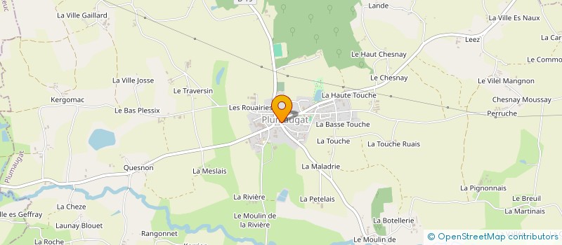 localisation de l'entreprise MADAME SYLVIE LE DEVEHAT  PLUMAUGAT