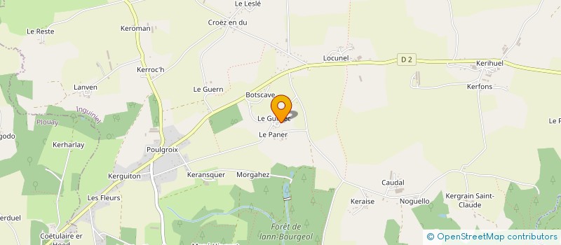 localisation de l'entreprise MADAME SYLVIE LE DOUJET  INGUINIEL