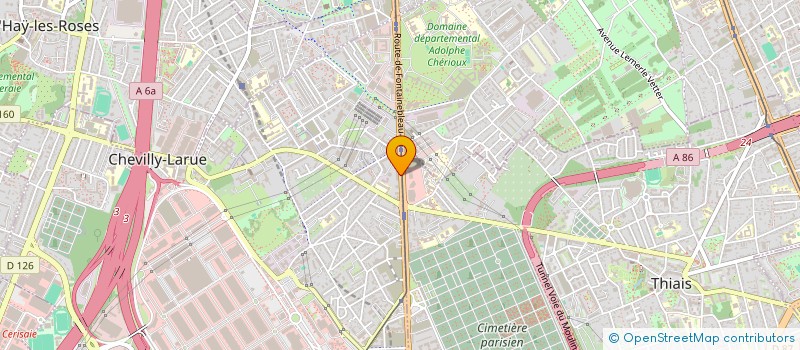 localisation de l'entreprise MADAME SYLVIE LE FLOHIC  CHEVILLY-LARUE