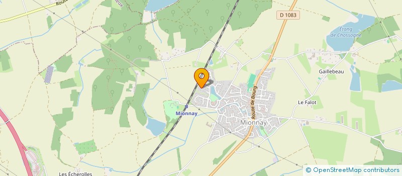 localisation de l'entreprise MADAME SYLVIE LE GOU  MIONNAY