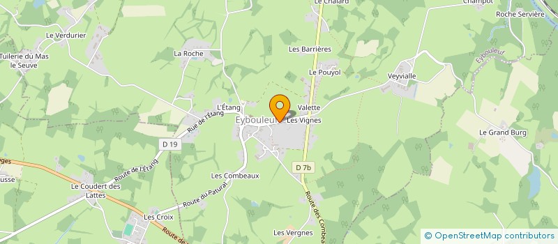 localisation de l'entreprise MADAME SYLVIE LE GUENNEC à LE CHATENET EN DOGNON