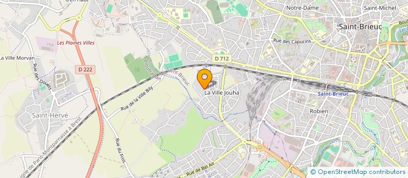 localisation de l'entreprise MADAME SYLVIE LE JAN à SAINT-BRIEUC