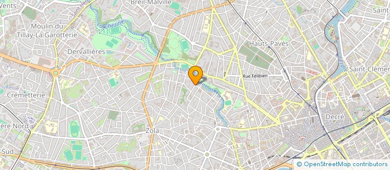 localisation de l'entreprise MADAME SYLVIE LE MER à NANTES