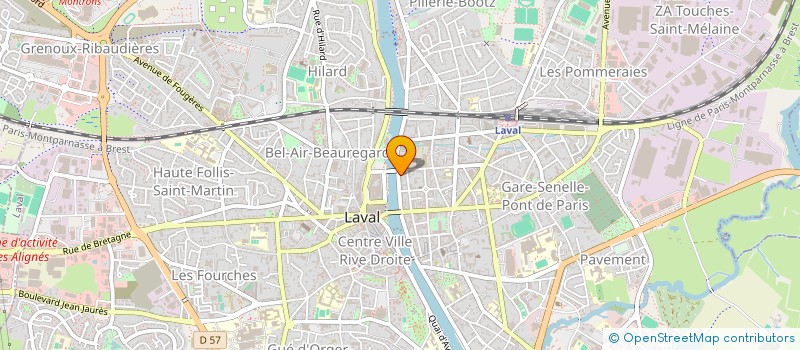 localisation de l'entreprise MADAME SYLVIE LE MIGNOT à LAVAL