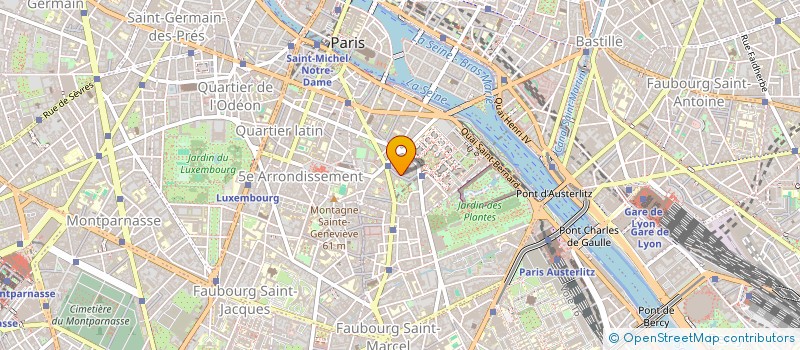 localisation de l'entreprise MADAME SYLVIE LE PELLETIER-BEAUFOND  PARIS