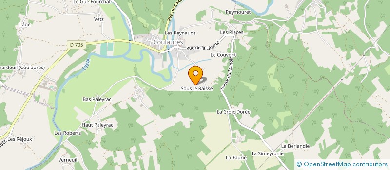 localisation de l'entreprise MADAME SYLVIE LE PIPE  SAVIGNAC-LES-EGLISES