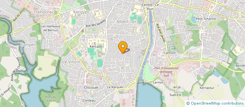 localisation de l'entreprise MADAME SYLVIE LE PLOUHINEC à VANNES