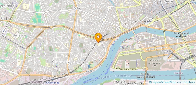 localisation de l'entreprise MADAME SYLVIE LE RHUN à NANTES