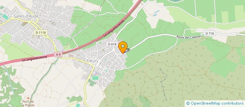 localisation de l'entreprise MADAME SYLVIE LE ROCH  FLEURY