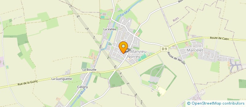 localisation de l'entreprise MADAME SYLVIE LEBAS  CARPIQUET