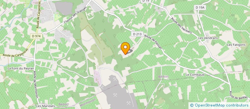 localisation de l'entreprise MADAME SYLVIE LEBCHEK  BEDOIN