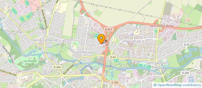 localisation de l'entreprise MADAME SYLVIE LEBEAUPIN  SAINT-NICOLAS