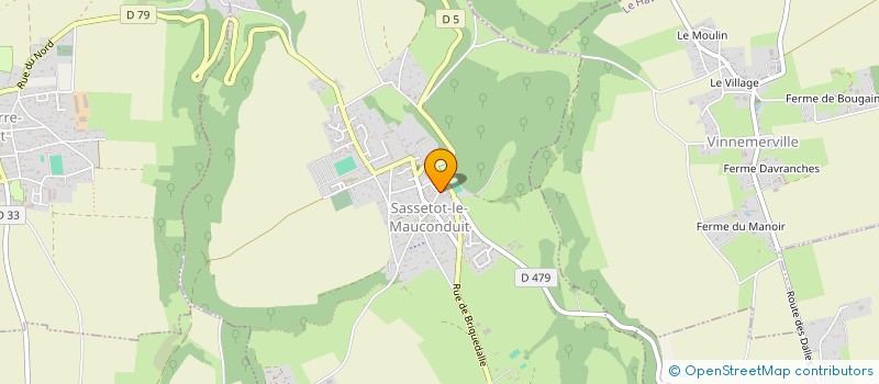 localisation de l'entreprise MADAME SYLVIE LEBEAUX  SASSETOT-LE-MAUCONDUIT