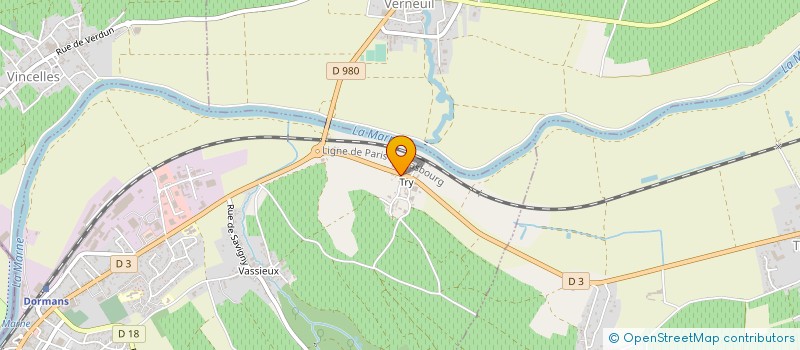 localisation de l'entreprise MADAME SYLVIE LEBOUCQ  DORMANS