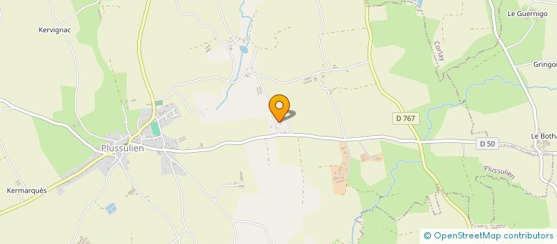 localisation de l'entreprise MADAME SYLVIE LEBRUN-ELEBAUT  PLUSSULIEN