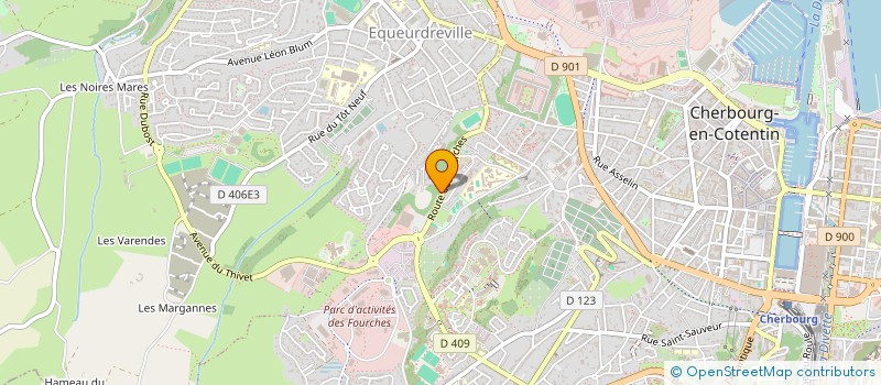 localisation de l'entreprise MADAME SYLVIE LECANU  CHERBOURG-EN-COTENTIN