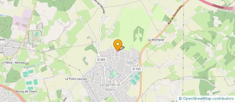 localisation de l'entreprise MADAME SYLVIE LECONTE  SARGE-LES-LE-MANS