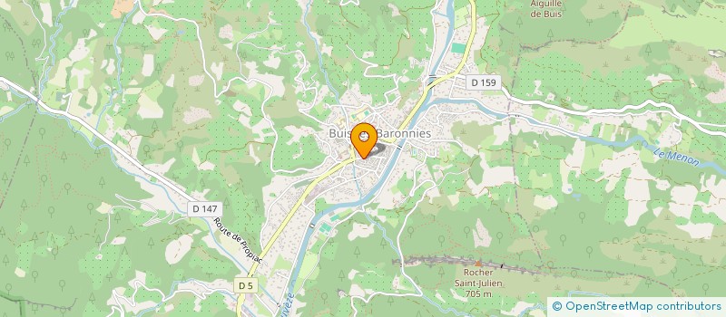 localisation de l'entreprise MADAME SYLVIE LECONTE à BUIS-LES-BARONNIES