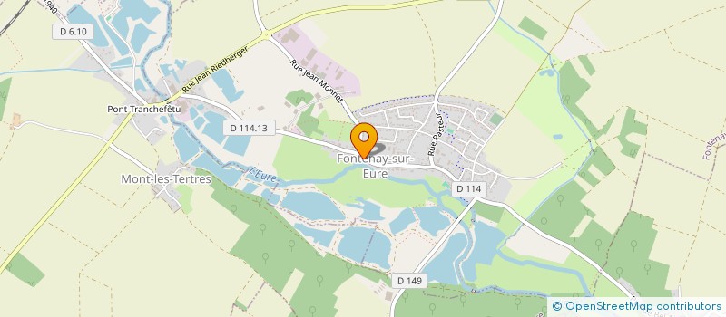 localisation de l'entreprise MADAME SYLVIE LECREQ à FONTENAY-SUR-EURE