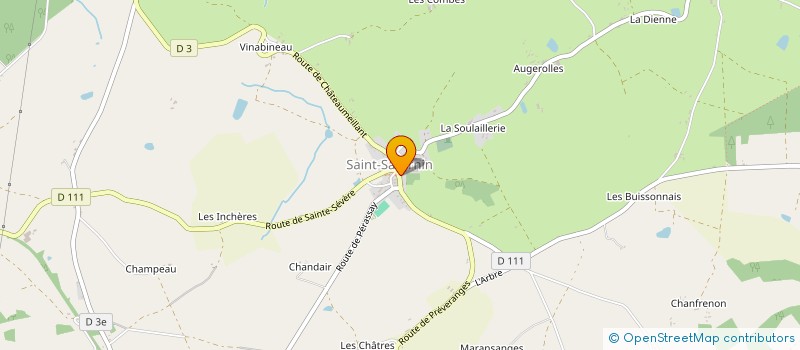 localisation de l'entreprise MADAME SYLVIE LECUILLIER à SAINT-SATURNIN