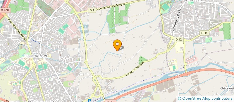 localisation de l'entreprise MADAME SYLVIE LEDROIT à PERPIGNAN
