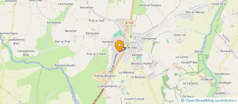 localisation de l'entreprise MADAME SYLVIE LEEMANS à PLOUIDER