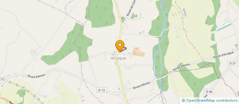 localisation de l'entreprise MADAME SYLVIE LEFEBVRE  ARSAGUE