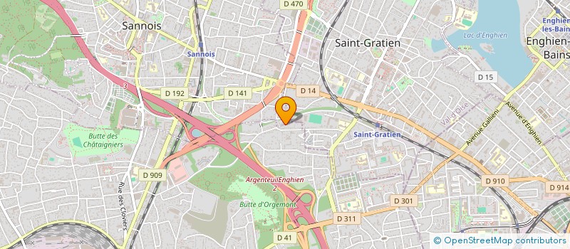 localisation de l'entreprise MADAME SYLVIE LEFEVRE à GENNEVILLIERS