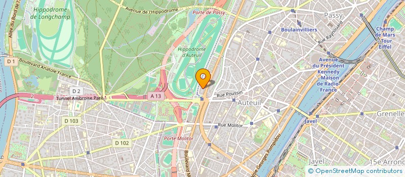 localisation de l'entreprise MADAME SYLVIE LEFEVRE  PARIS