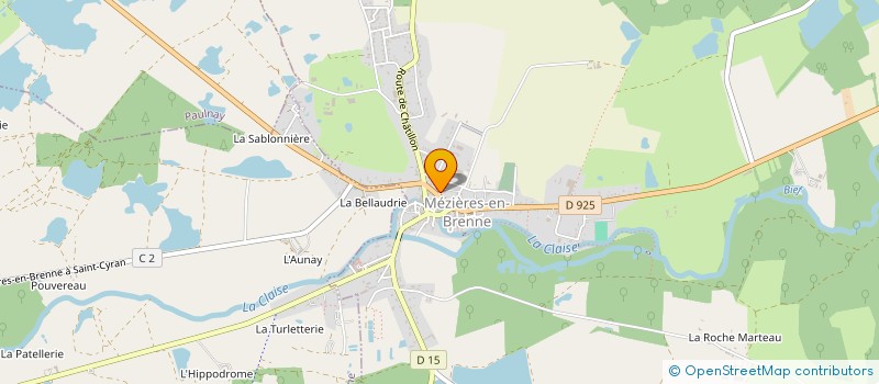 localisation de l'entreprise MADAME SYLVIE LEFORT à MEZIERES-EN-BRENNE