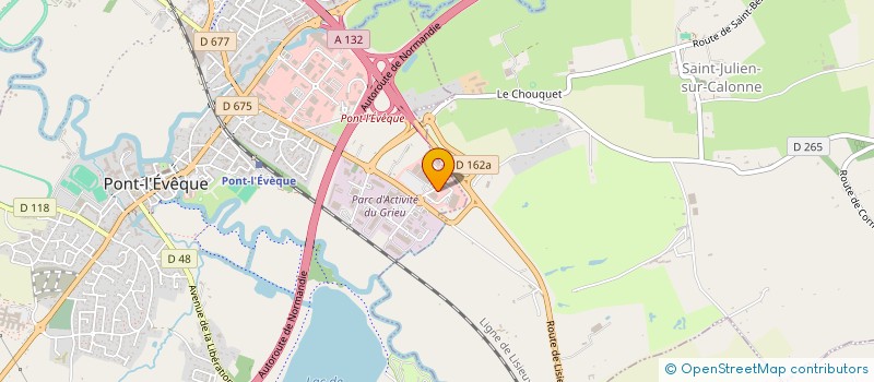 localisation de l'entreprise MADAME SYLVIE LEFRANCOIS  SAINT-AUBIN-DU-THENNEY