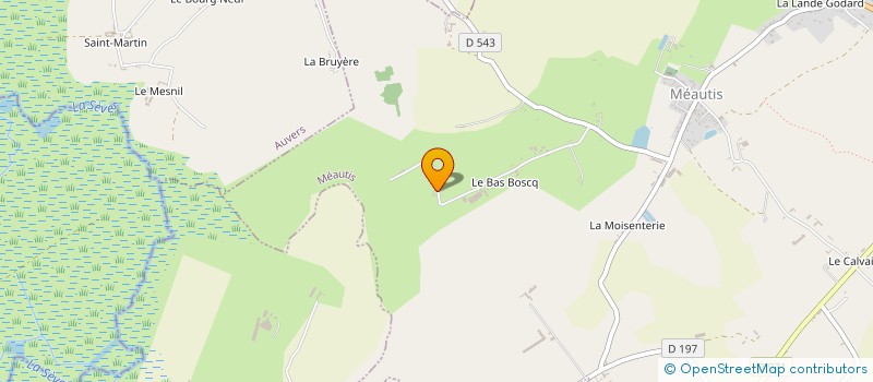 localisation de l'entreprise MADAME SYLVIE LEGASTELOIS  MEAUTIS