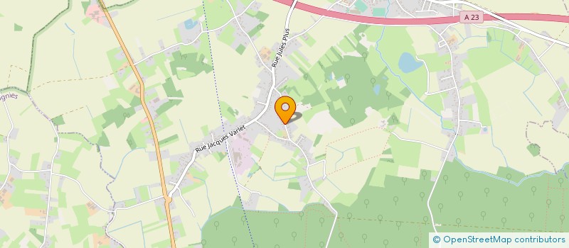 localisation de l'entreprise MADAME SYLVIE LEGRAND à BEUVRY-LA-FORET