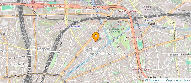 localisation de l'entreprise MADAME SYLVIE LEMAITRE  PARIS