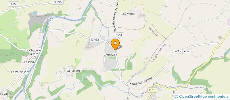 localisation de l'entreprise MADAME SYLVIE LEMARIE  DOMJEAN