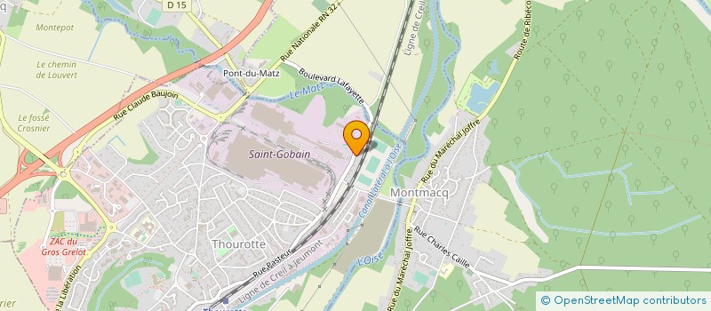 localisation de l'entreprise MADAME SYLVIE LEMOINE à THOUROTTE