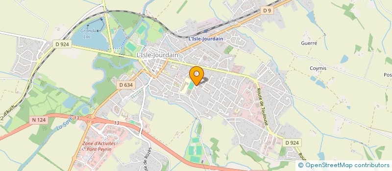 localisation de l'entreprise MADAME SYLVIE LEMOUZY à L'ISLE-JOURDAIN