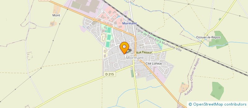 localisation de l'entreprise MADAME SYLVIE LENFANT  MORMANT