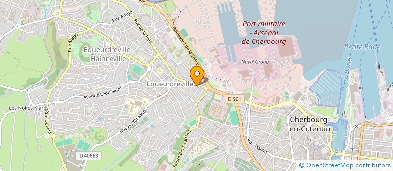 localisation de l'entreprise MADAME SYLVIE LEPELLETIER à CHERBOURG-EN-COTENTIN