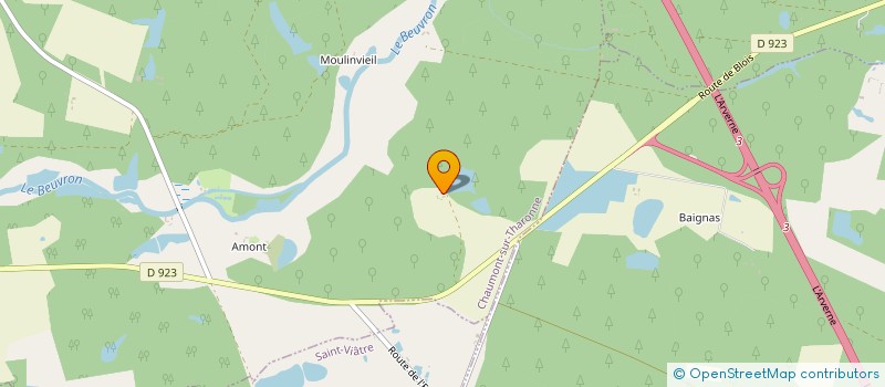 localisation de l'entreprise MADAME SYLVIE LEPRETRE  VOUZON