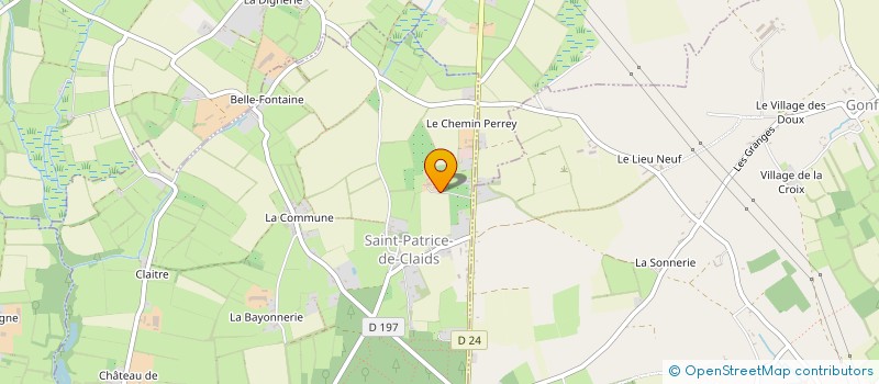 localisation de l'entreprise MADAME SYLVIE LEPRIVEY-DURAND  SAINT-DENIS-LE-VETU