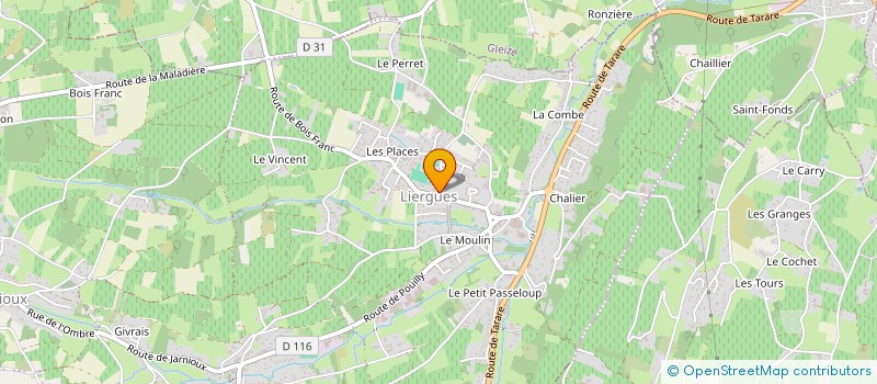 localisation de l'entreprise MADAME SYLVIE LEQUEMENER  PORTE DES PIERRES DOREES